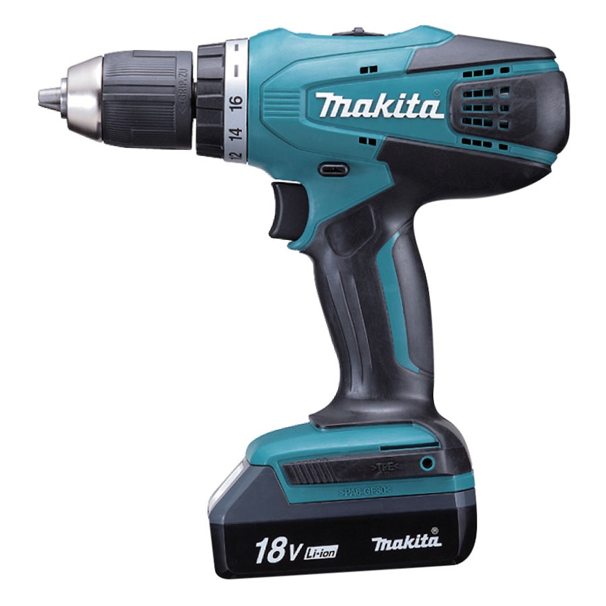 Máy Khoan Và Vặn Vít Dùng Pin Makita DF457DWE